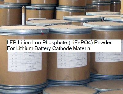  Lithium Iron Phosphate - Nowe Materiały w Przemysłowej Produkcji baterii!